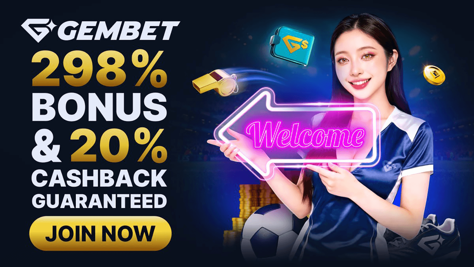 GemBet Casino Welcome Offer in Singapore