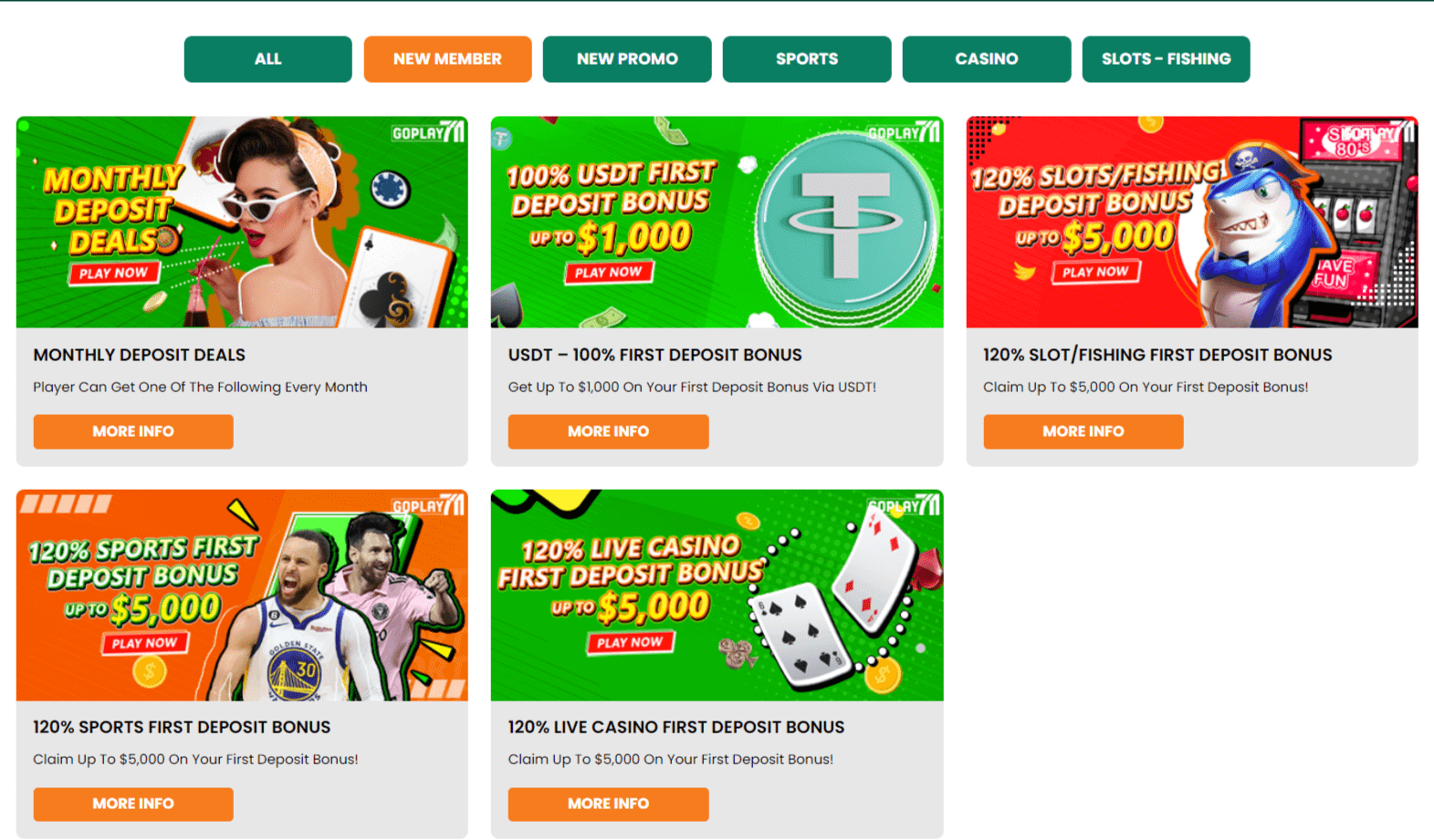 Bonus casino 711