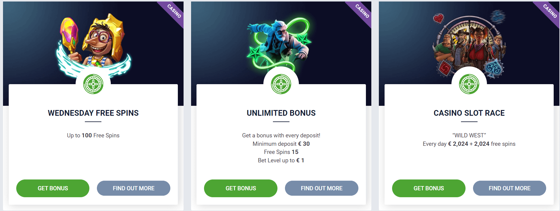 Mastercard Casino Bonuses