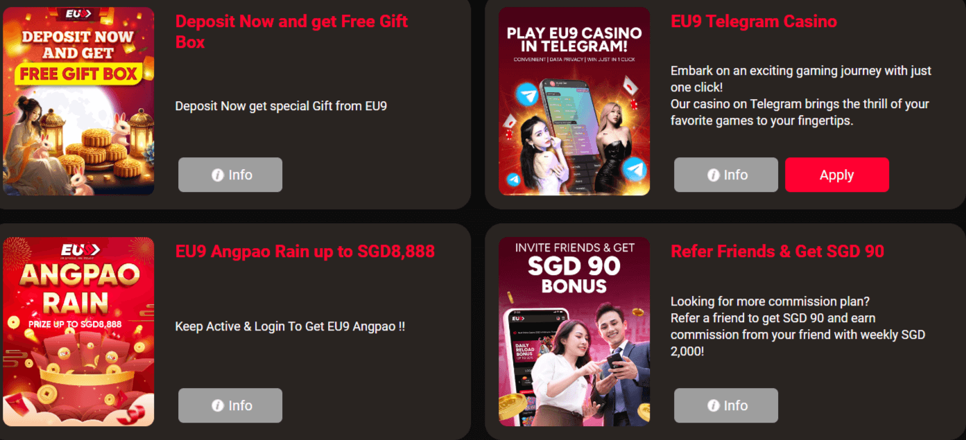 New SG Interactive Casinos Bonuses